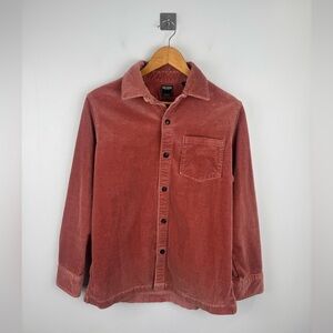 Todd Snyder Men Corduroy Button Down Shirt Size Medium